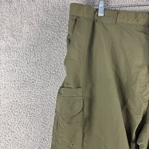 Magellan Convertible Pants Mens 2XL Green Outdoor Fishing Water Repel Hike 40x31 - Picture 4 of 15
